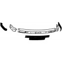 Pare-chocs avant BMW E30 (Serie 3)