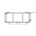  Radiateur GRAND CHEROKEE II. 2.5 TD M/A. +/- AC. 
