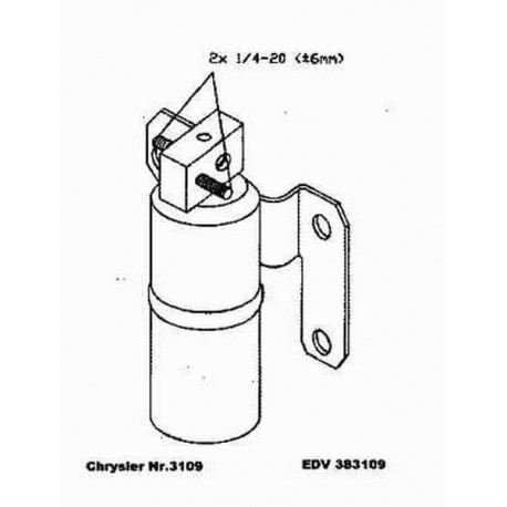  Filtre Déshydrateur VOYAGER. 2.4i.2.5TD.3.3i. 