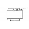 Radiateur refroidissement du moteur Peugeot 407 04-08 Citroen C5 04-08