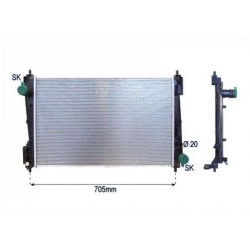 Radiateur refroidissement du moteur Fiat Punto Grande 05-09