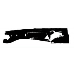 Doublure d'aile avant à  gauche (Côté conducteur) Ford Fiesta 89-95