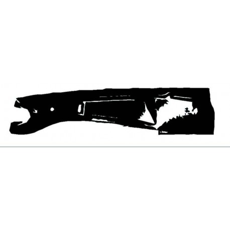 Doublure d'aile avant à  gauche (Côté conducteur) Ford Fiesta 89-95