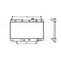 Radiateur refroidissement du moteur Honda CR-V 97-02