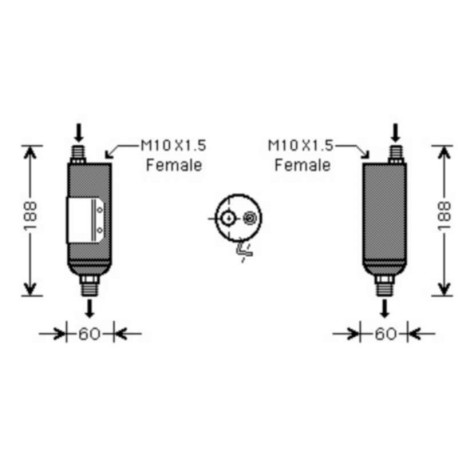  déshydrateur SONATA. voir KAT.ABB. 