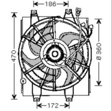  motoVentilateur SONATA. compl. +/-AC M/A 