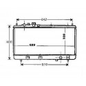 Radiateur refroidissement du moteur Mazda 323 S/F 00-03 (4 / 5 portes)
