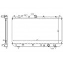 Radiateur refroidissement du moteur Mazda 323 S/F 98-00