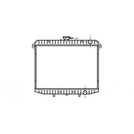 Radiateur refroidissement du moteur Nissan Terrano II apres 1993
