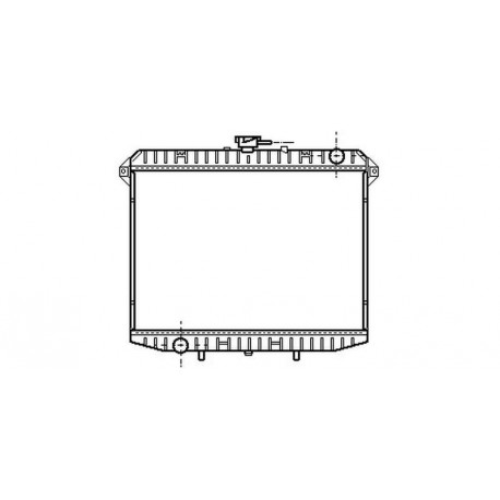 Radiateur refroidissement du moteur Nissan Terrano II apres 1993