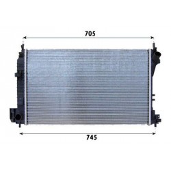Radiateur refroidissement du moteur Opel Signum 03-05