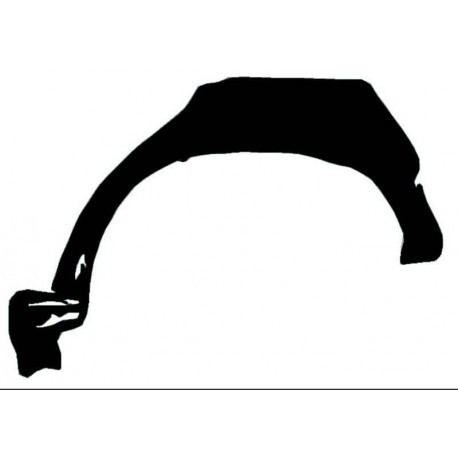  tôle rép. pour pass. de roue G RENAULT 19. 4-portes 