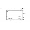 Radiateur TOYOTA PRiUS03-09 600x350