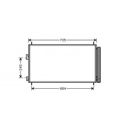 condenseur RAV 406- 675x415mm