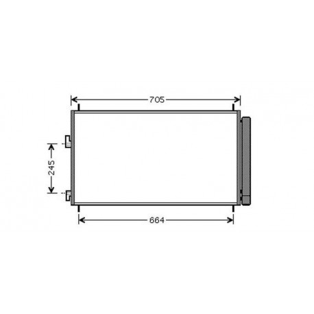 condenseur RAV 406- 675x415mm