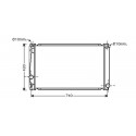 Radiateur refroidissement du moteur Toyota RAV 4 09-10
