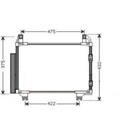 condenseur YARIS06- avec filtre déshydrateur