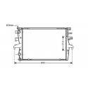 Radiateur refroidissement du moteur VolksWagen T5 Transporteur 03-09