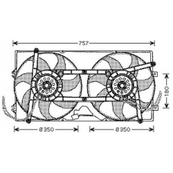 electro-Ventilateur double T490-97