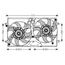 electro-Ventilateur double T497-03