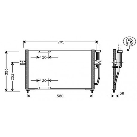 Condenseur climatisation Start