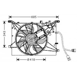  motoVentilateur S60.S.V.C70.S80. AUTOM/MAN. +/-AC 