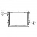 Radiateur refroidissement du moteur BMW E38 98-01 (Serie 7) BMW E38 98-01 (Serie 7)