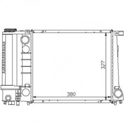 Radiateur refroidissement du moteur BMW E30 (Serie 3)
