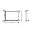 Radiateur refroidissement du moteur BMW Mini 01-06