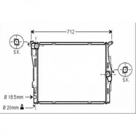 RADIATEUR E84/E87/E90 