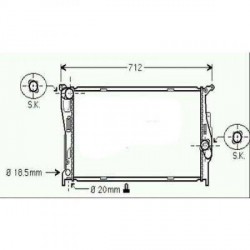 RADIATEUR E84/E87/E90 