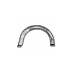 Panneau latéral arrière à  gauche (Côté conducteur) BMW E30 (Serie 3)