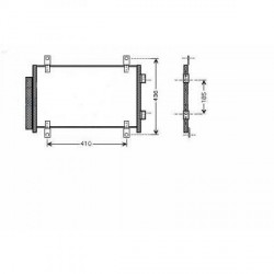  Condenseur FIAT DUCATO. aussi PEUGEOT BOXER 