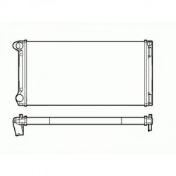 Radiateur refroidissement du moteur Fiat Idea apres 2004 Fiat Idea apres 2004