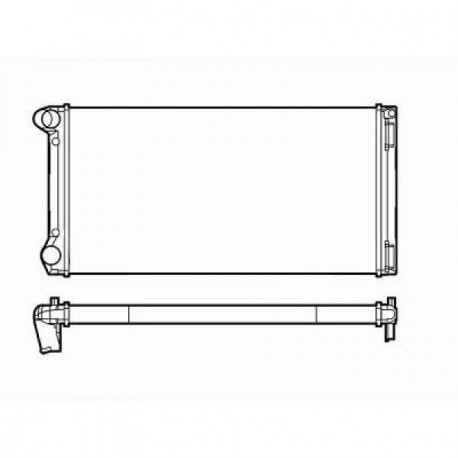 Radiateur refroidissement du moteur Fiat Idea apres 2004 Fiat Idea apres 2004