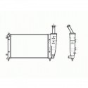 Radiateur refroidissement du moteur Fiat Idea apres 2004