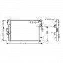 Radiateur refroidissement du moteur Iveco Iveco Daily 00-06 Iveco Iveco Daily 06-11
