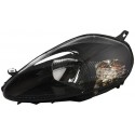  Phare Gauche GR.PUNTO H4+Moteur pour régl. Electrique 