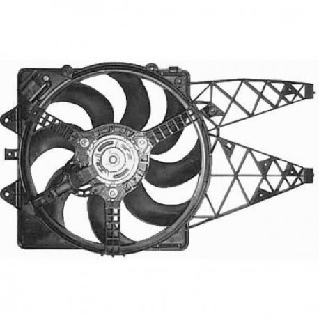 Ventilateur refroidissement du moteur Fiat Punto Grande 05-09