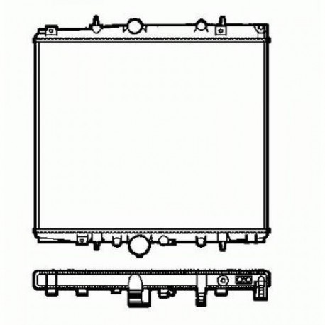 Radiateur refroidissement du moteur Citroen C8 02-