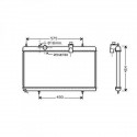 Radiateur refroidissement du moteur Citroen C4 08-10 Citroen C4 08-10 Citroen C5 08- Citroen C8 02-