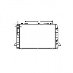 Radiateur refroidissement du moteur Audi 80
