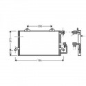 Condenseur AUDI 80 tous modeles Essence