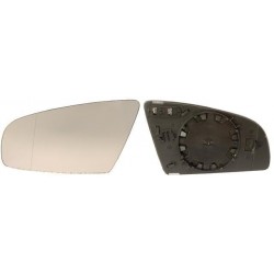 Verre de rétroviseur extérieur gauche (Côté conducteur) Audi A3 03-08 3trg + Sportback