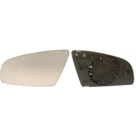 Verre de rétroviseur extérieur gauche (Côté conducteur) Audi A3 03-08 3trg + Sportback