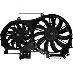  motoVentilateur double AUDI A4. 2.4/3.0 V6 