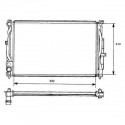Radiateur eau PASSAT+AUDI AUDI A494-04 632x414x23