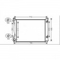 Radiateur refroidissement du moteur Audi A6 04-08