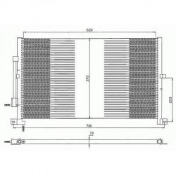  Condenseur MONDEO. tous mod. 