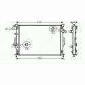 Radiateur refroidissement du moteur Ford Mondeo 07-10 Berline / Break